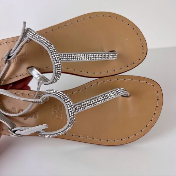 Vero Cuoio Italian Leather Capri Sandals Size 35 - Picture 3 of 7
